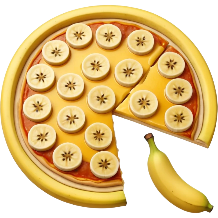 banana pizza emoji
