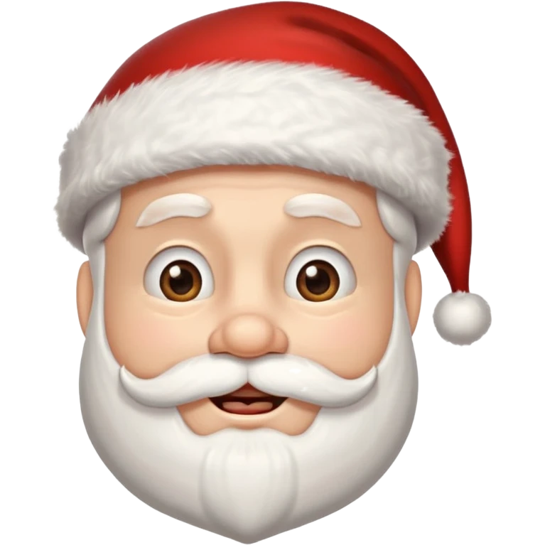 santa claus con ortodoncia emoji
