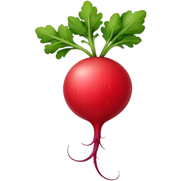 Radish emoji