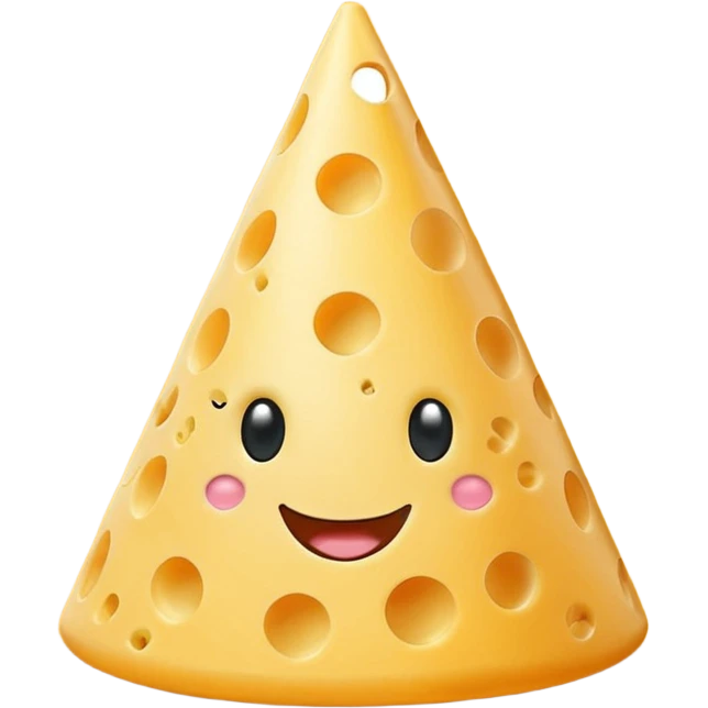 Cheese disco dancing with eyes emoji