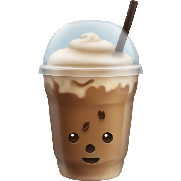iced coffee emoji