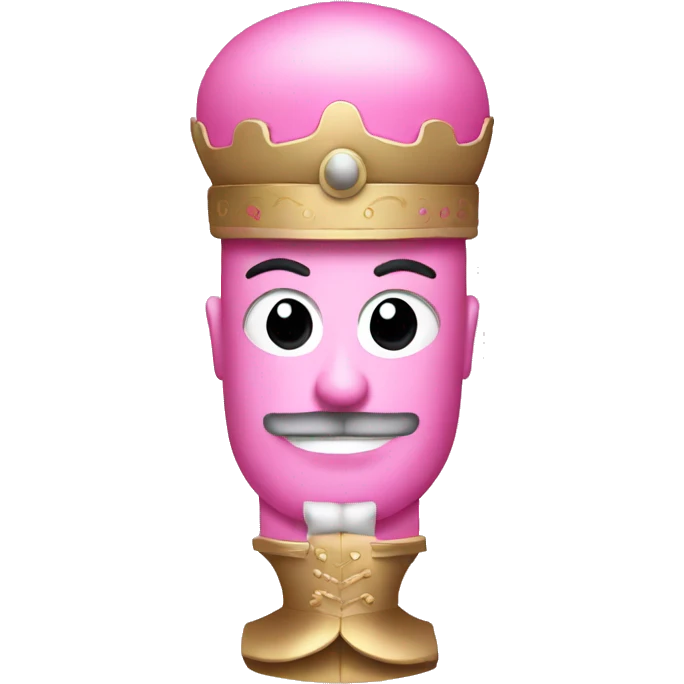 pink nutcracker emoji