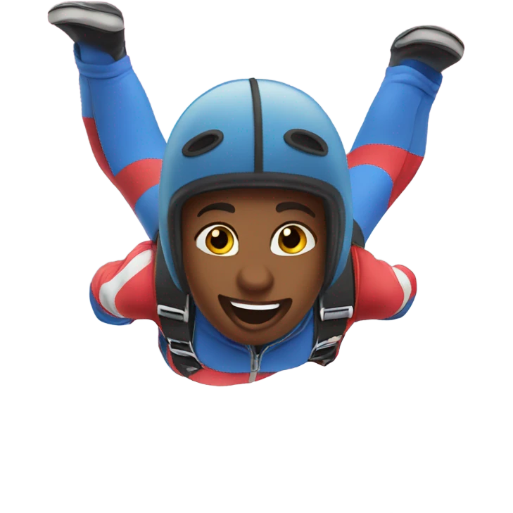 Skydiving  emoji