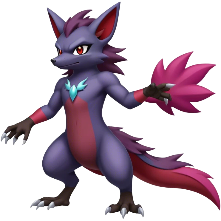 Noibat-Zoroark full body emoji