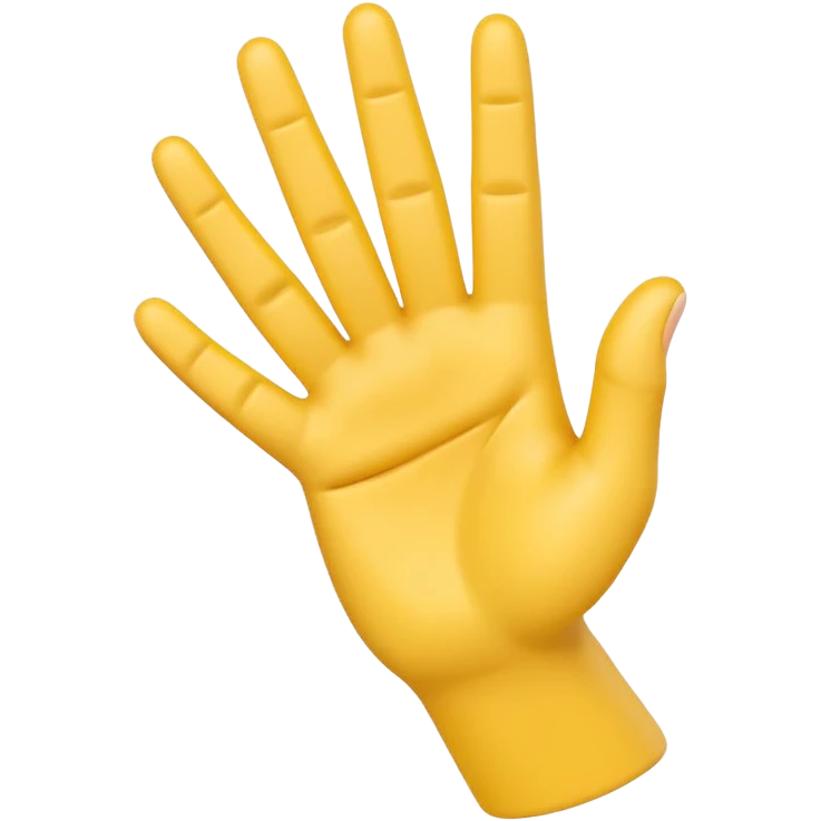 Please create a 3D emoji that shows the number 1 using fingers. I’d like it to resemble the iPhone emoji style! emoji