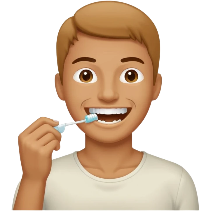 usar seda dental en los dientes/ use dental floss on your teeth emoji