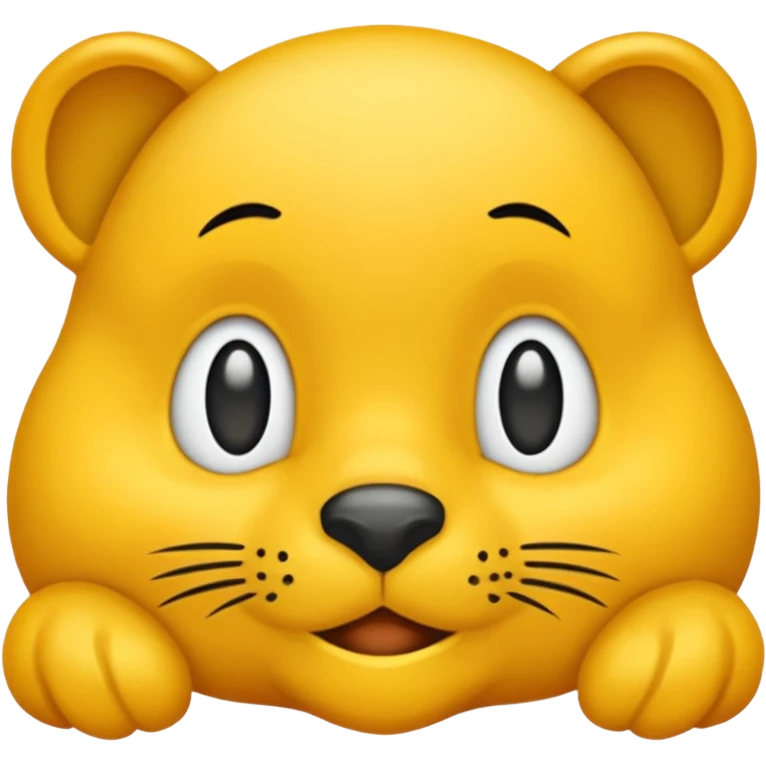 круглий лабіринт пісочного кольору,вид зверху emoji