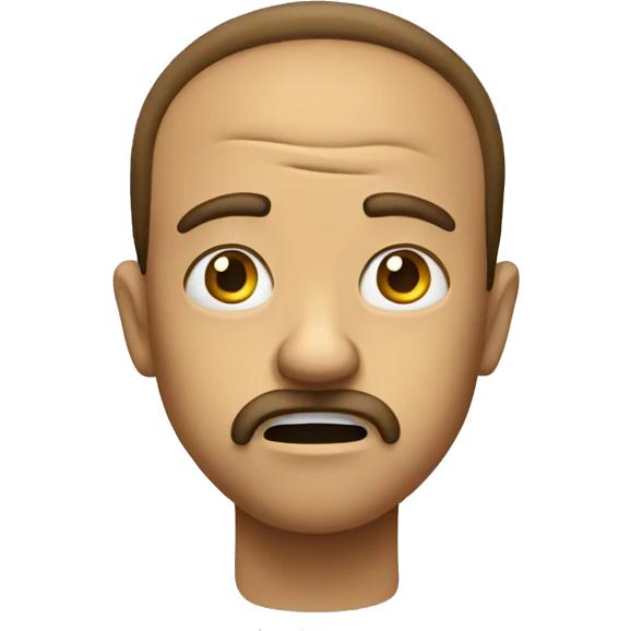 Overly disgusted  emoji