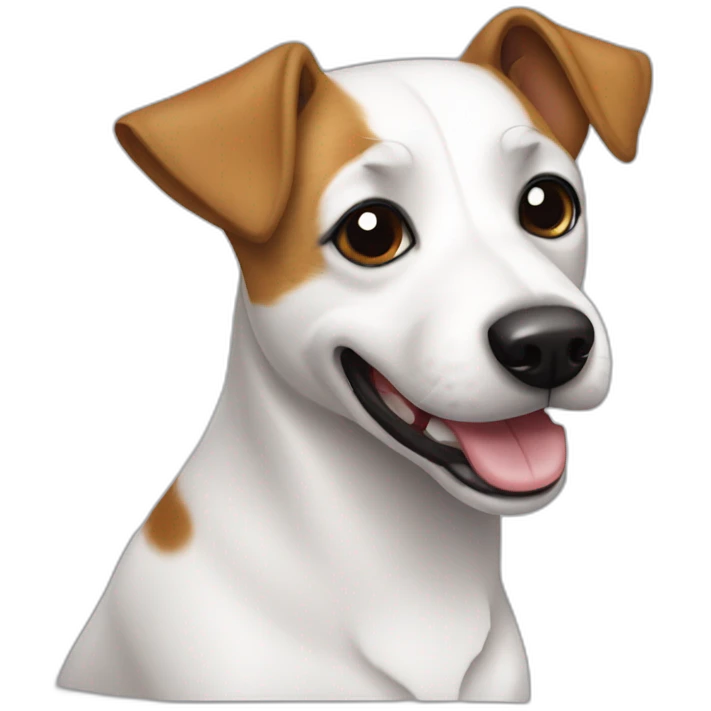 jack russell dog car emoji
