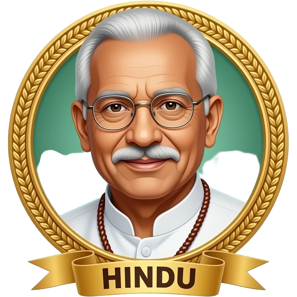 Hindu pradhan sticker emoji
