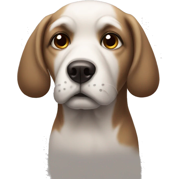 sad dog emoji