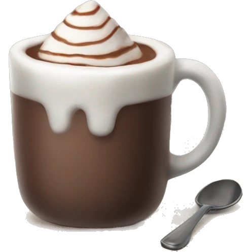 Hot cocoa cottage core emoji