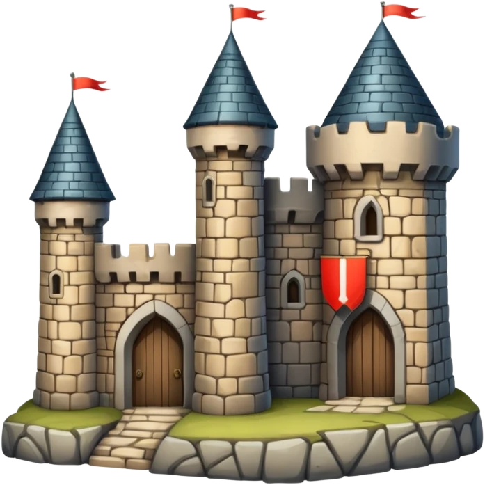 old castle  emoji