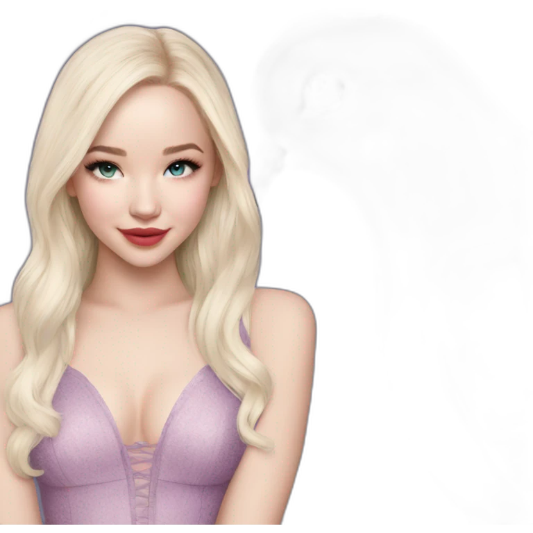 dove cameron en mal emoji