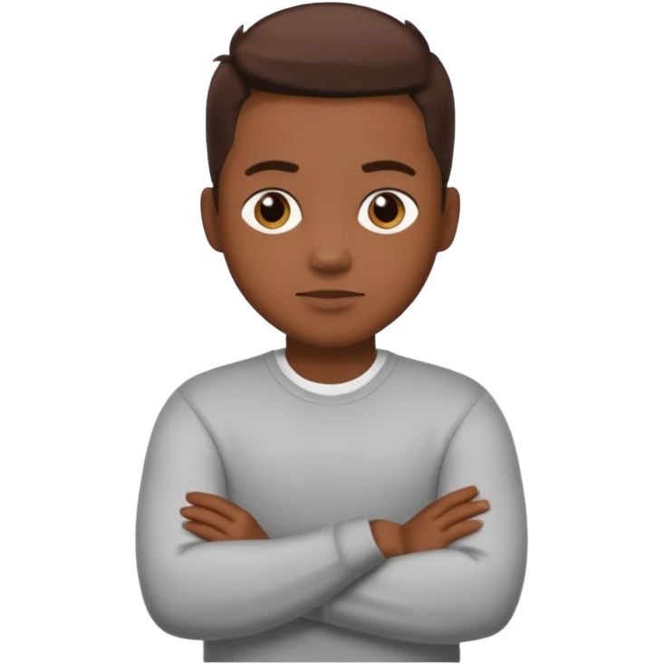 le rappeur bigflo qui croise les bras emoji