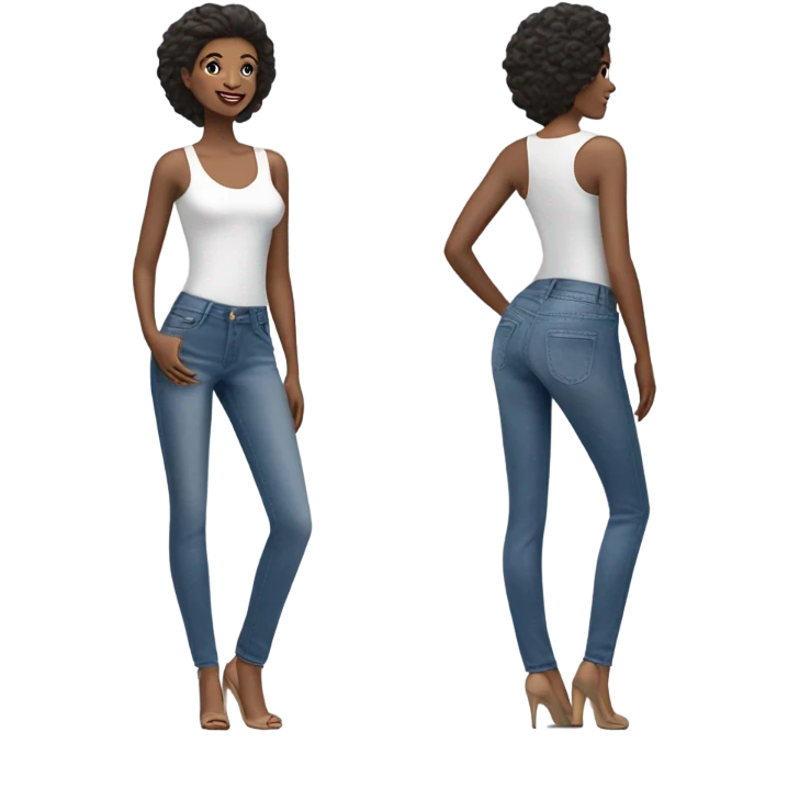 handsome jeans emoji