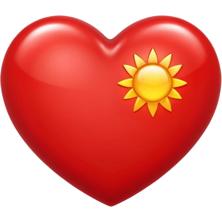 summer vibes heart emoji
