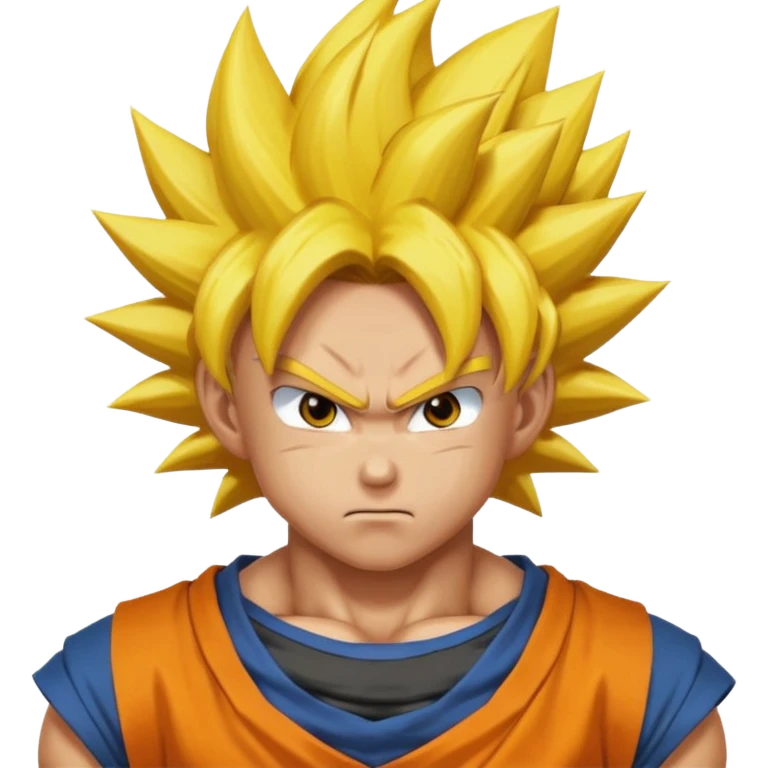 Goku super saiyan  emoji
