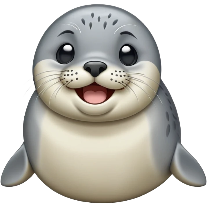 cinematic-cute-yawning-harbour-seal-portrait-emoji,-head-tilted-slightly-with-a-dramatic,-wide-open-yawn,-showcasing-a-smooth,-rounded-body-with-gently-drooping-features-and-sleepy,-half-closed-eyes,-simplified-yet-irresistibly-adorable emoji