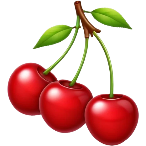Cherries emoji