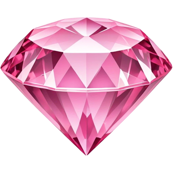 Pink diamond emoji