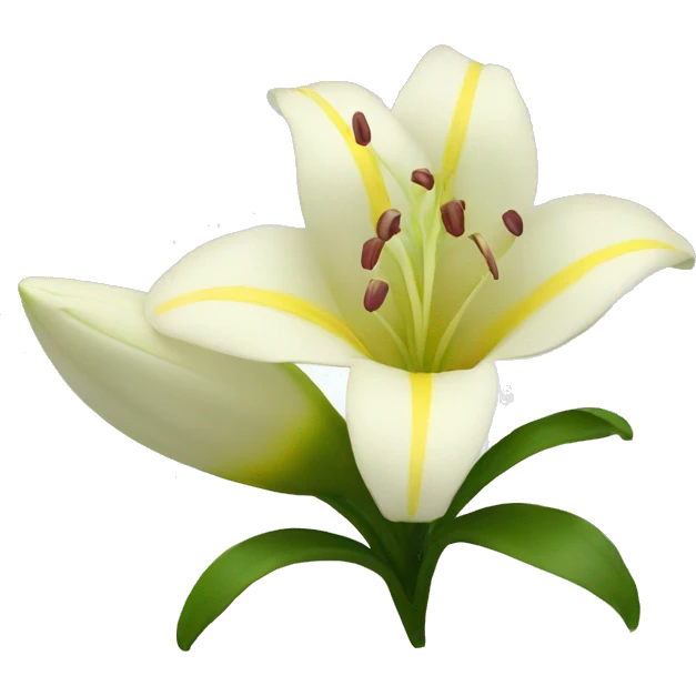 lys flower emoji