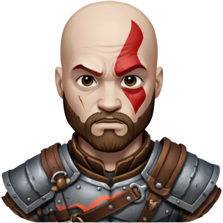 God of War Kratos emoji