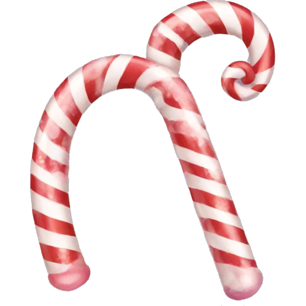 Aesthetic candy cane  emoji