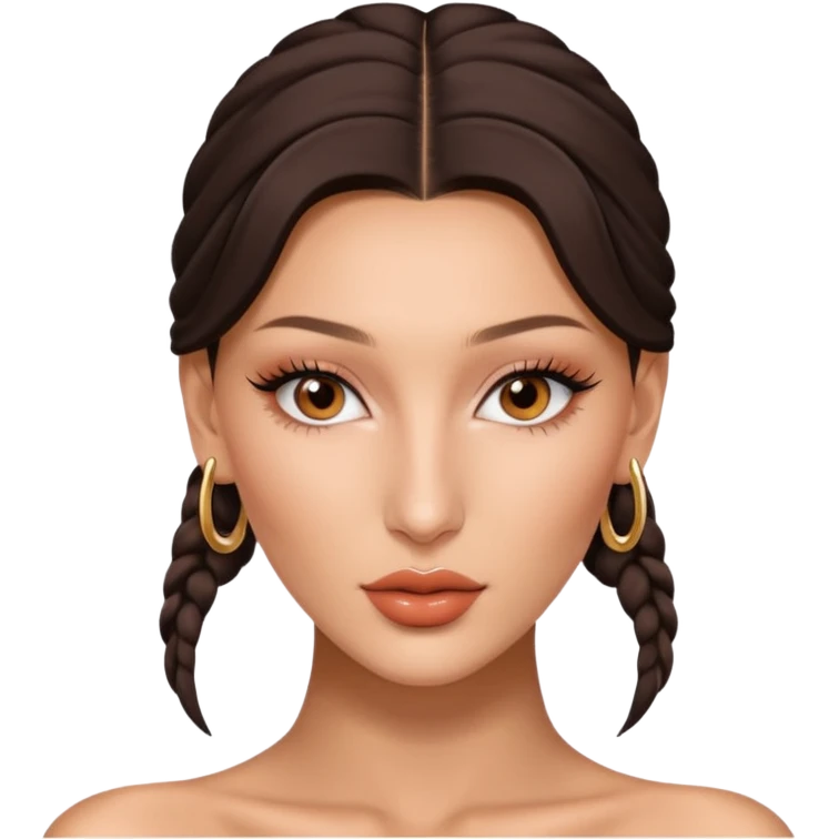 bella hadid realistic emoji