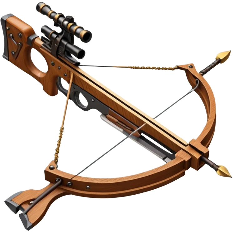 wooden crossbow emoji