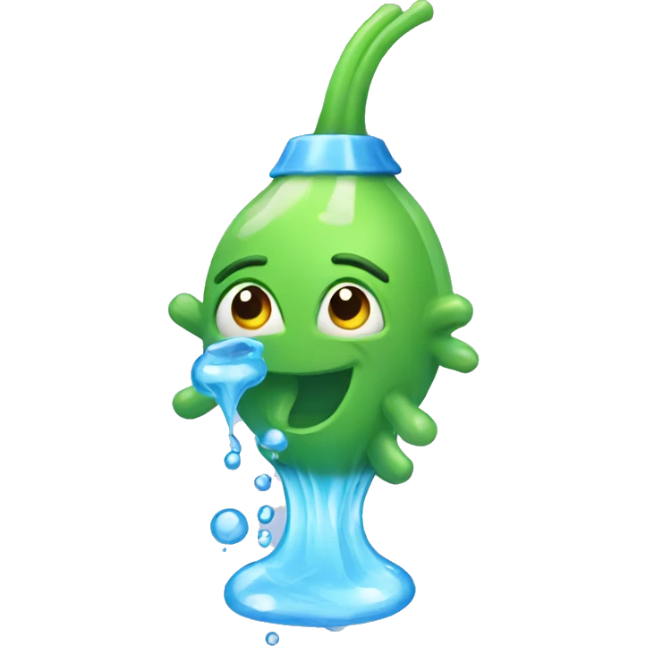 Water squirt emoji