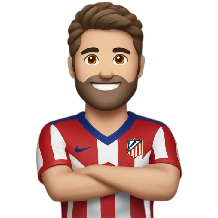 Club atletico de madrid emoji
