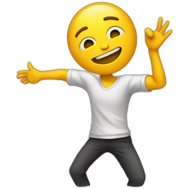 Personne qui dab emoji