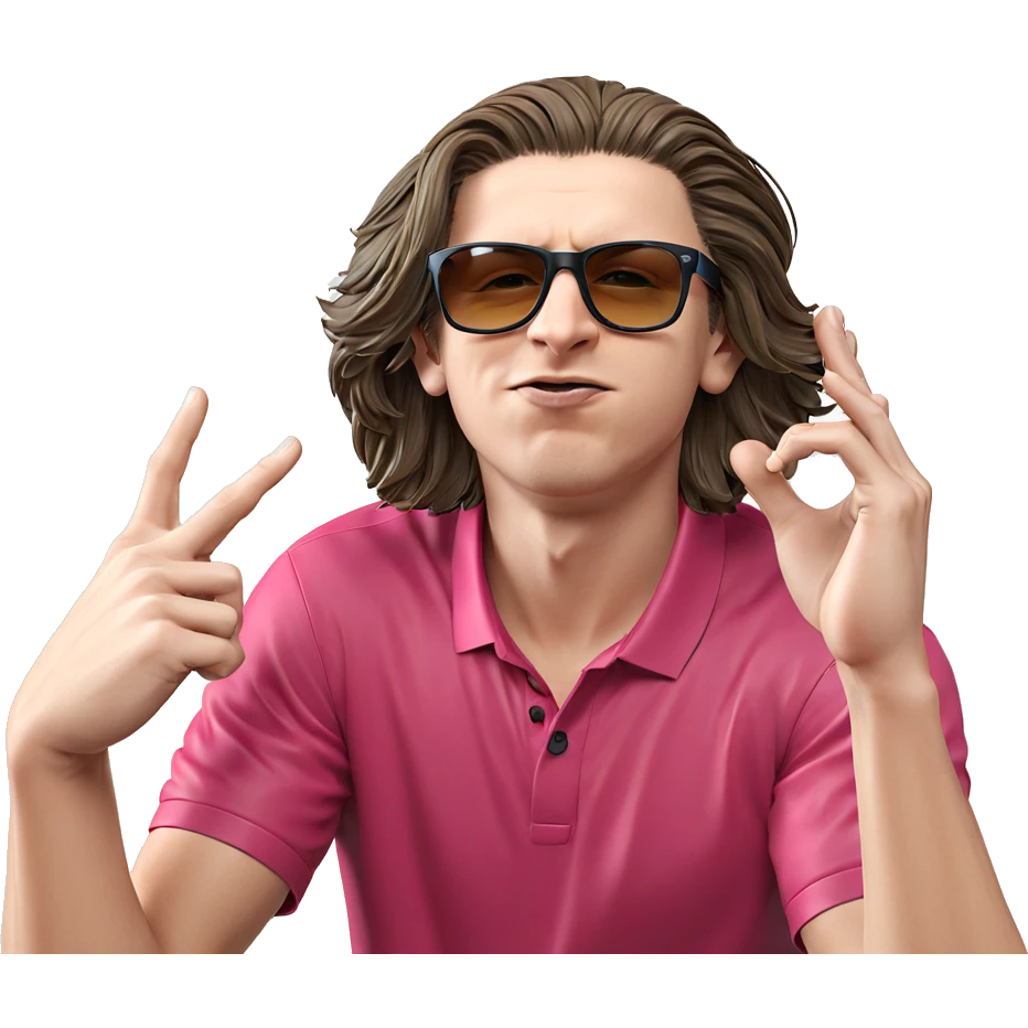 cool dude in sunglasses emoji