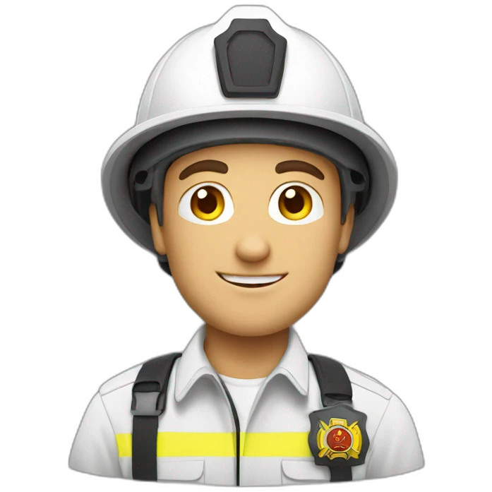a set of emojis with a Ukrainian firefighter emoji