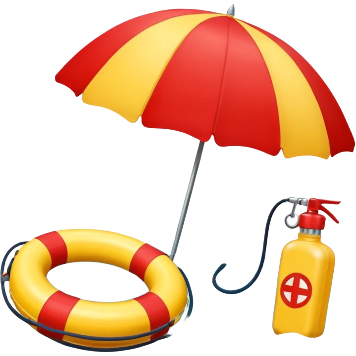 lifeguard items emoji