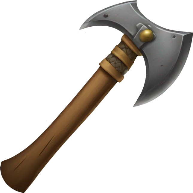 Medieval ax emoji