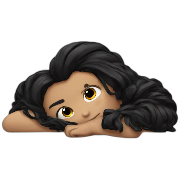 laid-back solo gaze emoji