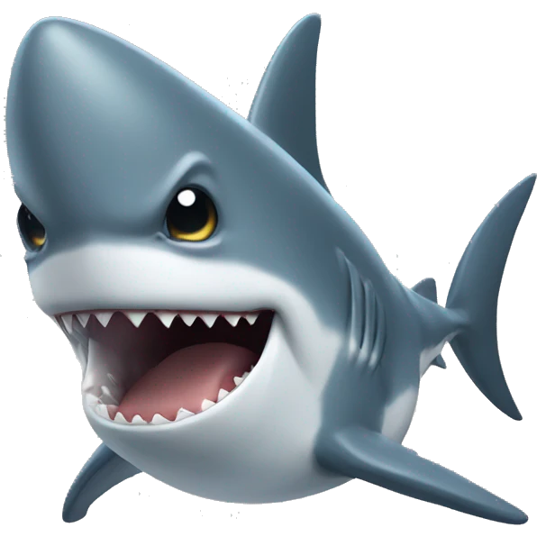 Shark fart emoji