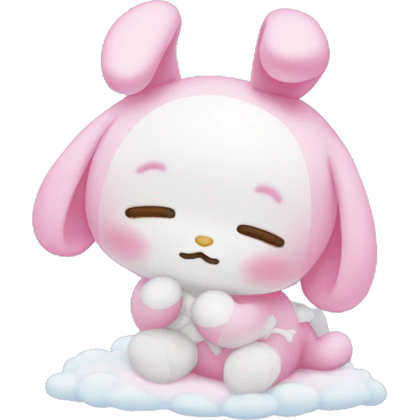 My melody qui dort emoji