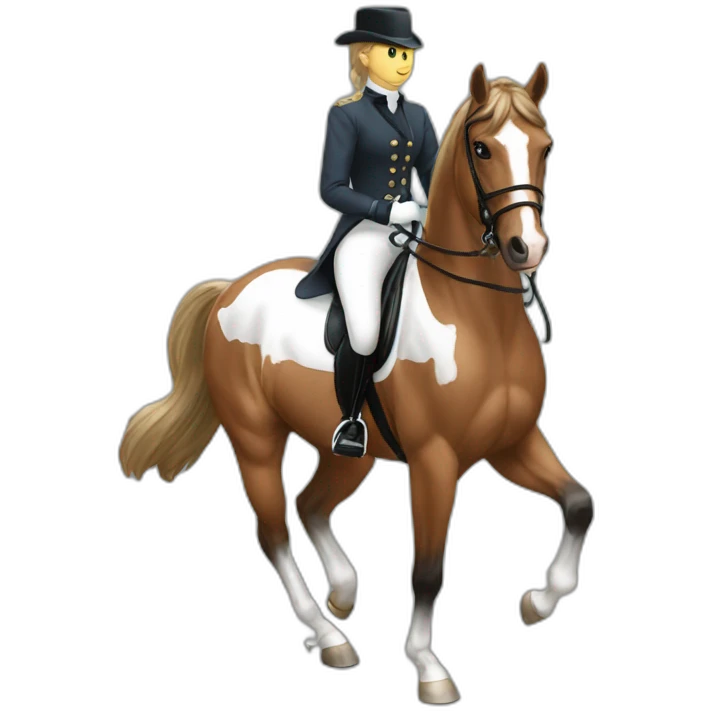 Dressage emoji