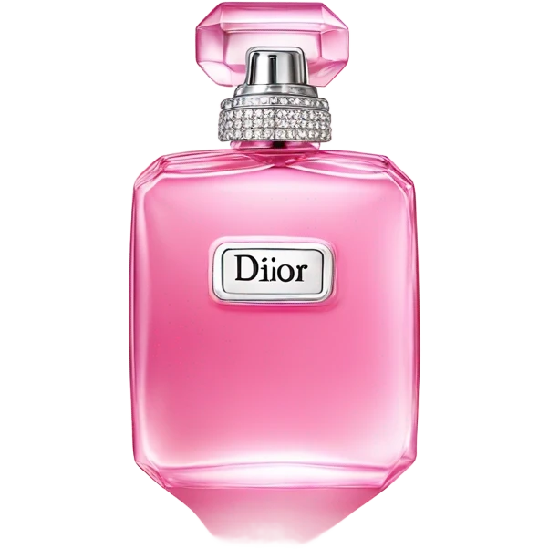 Pink Dior perfume ￼ emoji