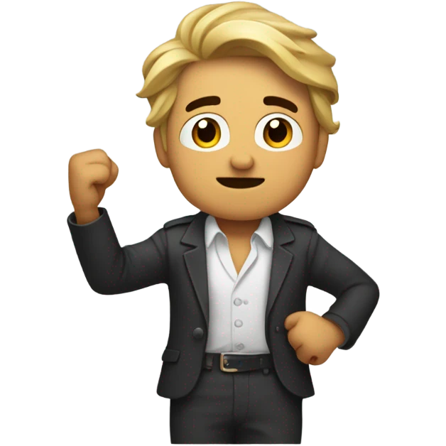 Cody shrugging emoji