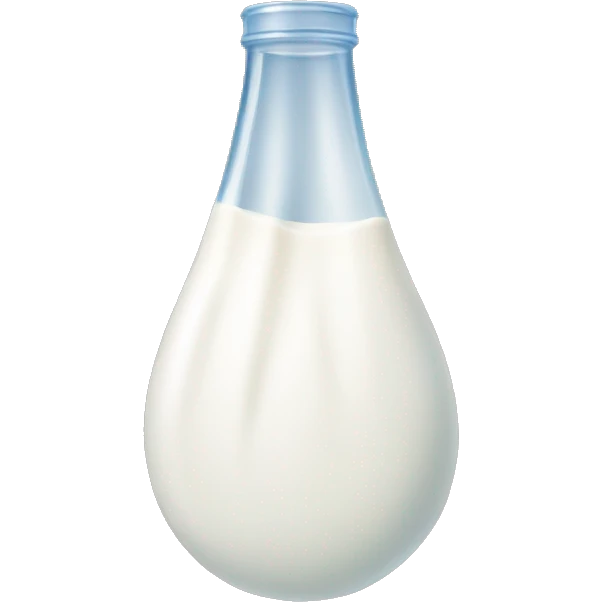 Milk drop emoji