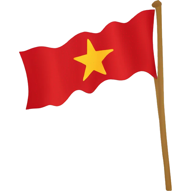 feminist communist flag emoji