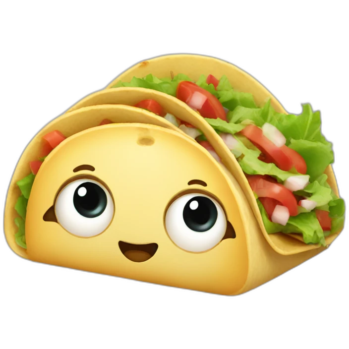french-tacos-with-cute-eyes emoji