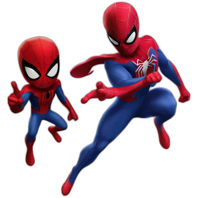 Spider-Man accros the Spider verse emoji