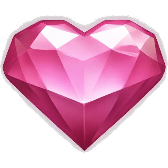 diamonds and heart emoji