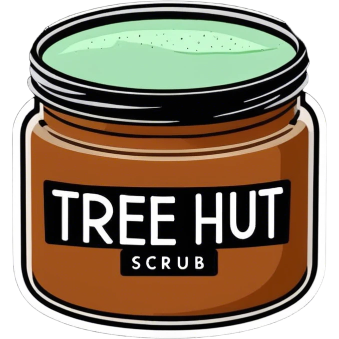 tree hut body scrub emoji