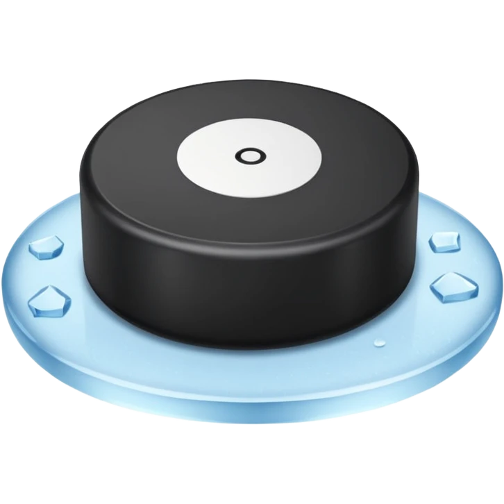 A hockey emoji emoji